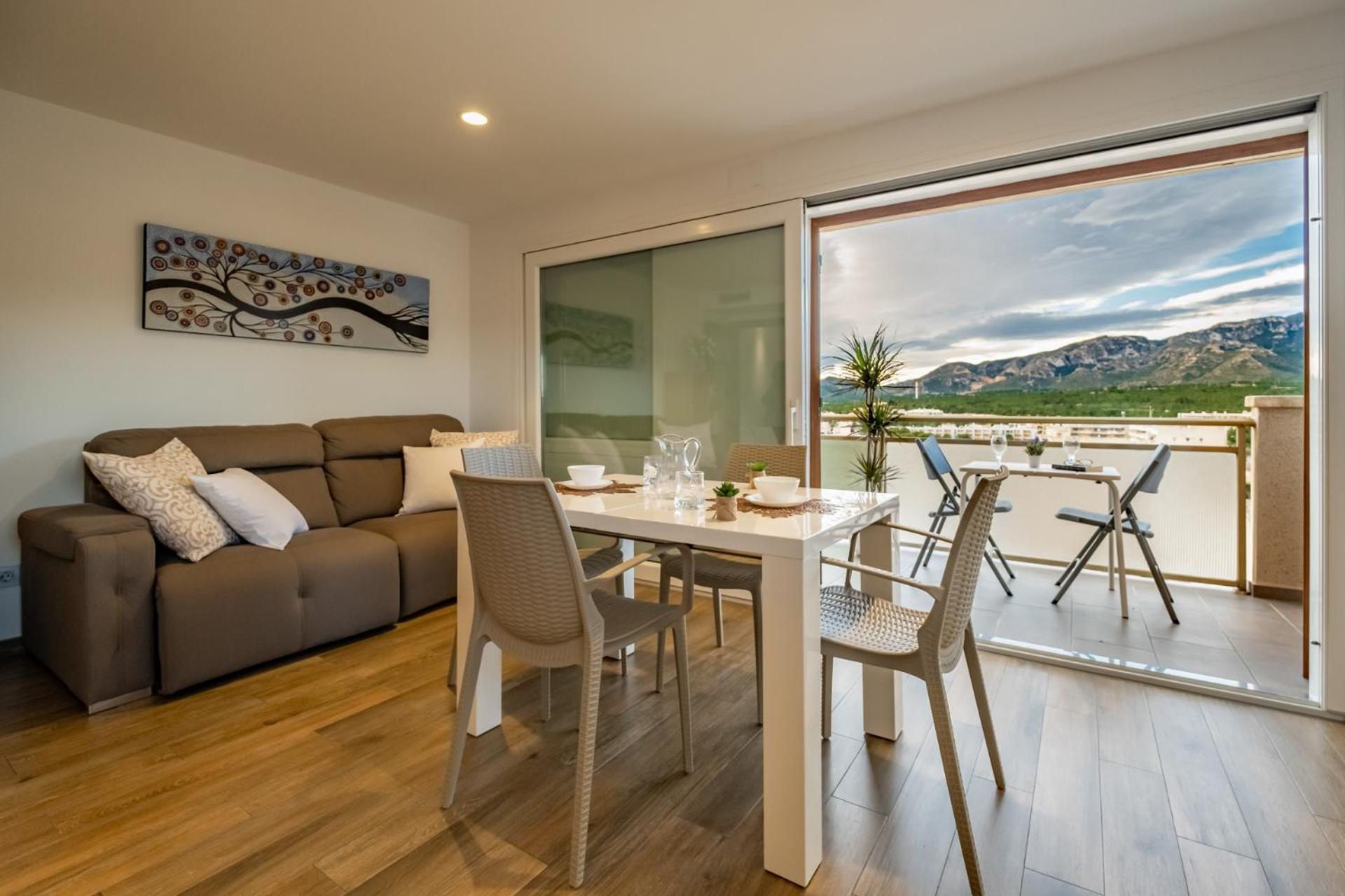 Apartamento Con Terraza, Vistas Playa Y Montana L'Hospitalet de l'Infant Exterior foto